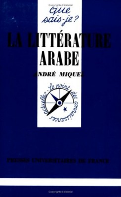 Couverture de Littérature arabe